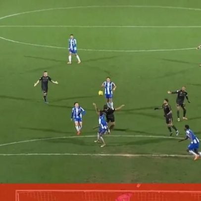 Golo de Pablo Rosario é contestado pelo Casa Pia