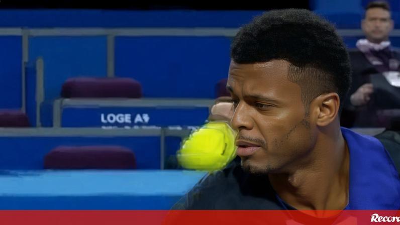 Giovanni Perricard protagonizou momento caricato no Open de Montpellier