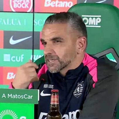 Rui Borges: 33 jogos para marcar golos, a sorte dá trabalho