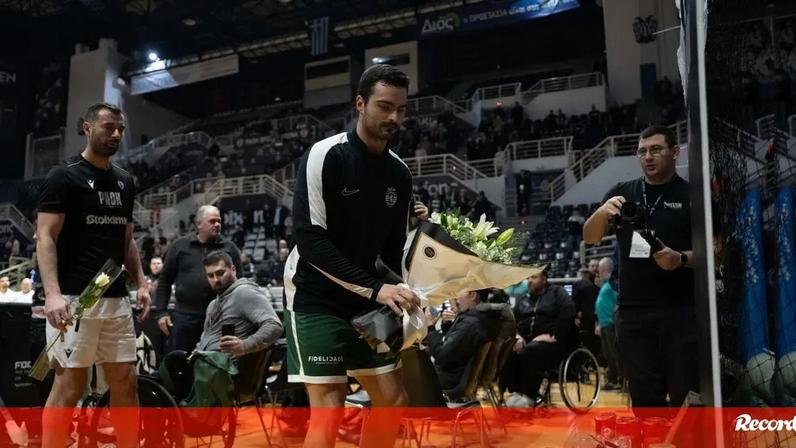 Capitão Diogo Ventura lidera homenagem simbólica
