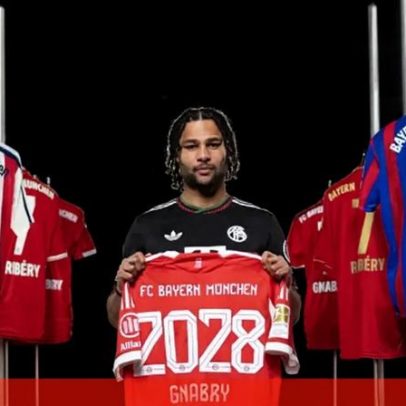 Gnabry renova com o Bayern até 2028