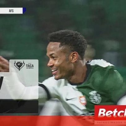 Geny decide o golo que leva o Sporting às meias da Taça de Portugal