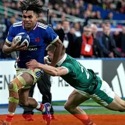 França inicia defesa do Seis Nações com vitória sobre a Irlanda