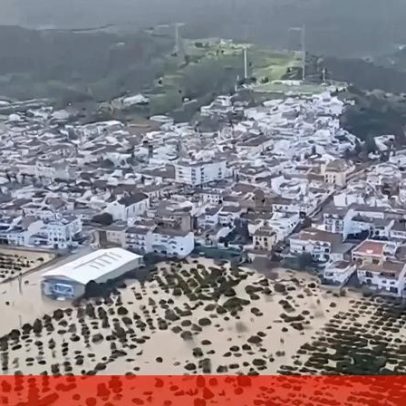 Rios a transbordar e aldeias evacuadas após tempestade em Espanha