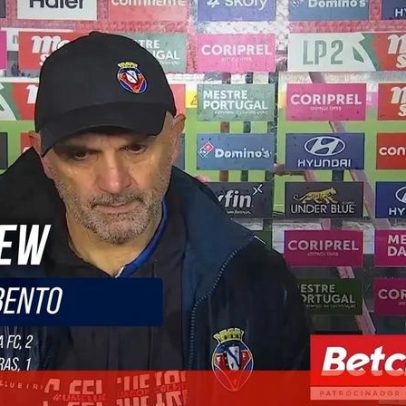 Treinador do Felgueiras critica foco apenas em Benfica, Porto e Sporting