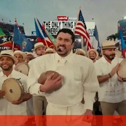 Show de Bad Bunny no intervalo do Super Bowl irrita Trump