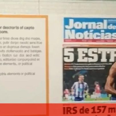 FC Porto decorou balneário do Sporting com capas enaltecendo conquista