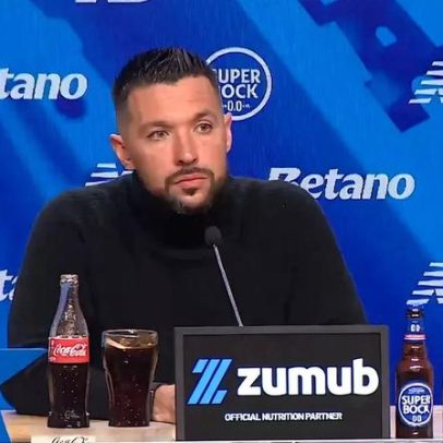 Farioli diz não ter ficado com boa sensação ao ver as imagens na TV