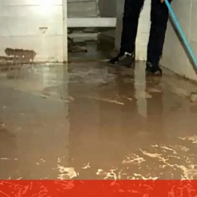 Populares mostram estragos das inundações em Leiria à Câmara Municipal