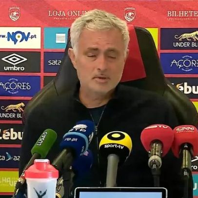 Mourinho: grandes equipas tiveram a mesma sorte no campo, mais sorte com o árbitro