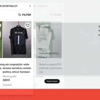 Rui Silva doa 842 euros após leilão de luvas e camisola do jogo com o PSG