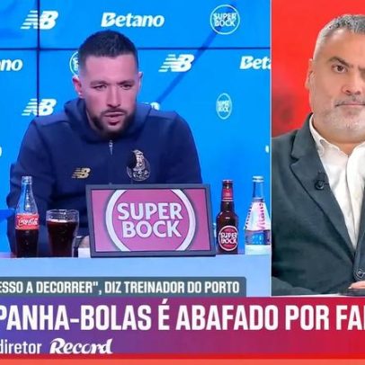 Krithinas comenta queixas do Benfica: penaltitos citando Iturralde