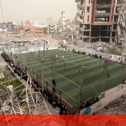 Futebol devolve alegria a Gaza devastada pela guerra