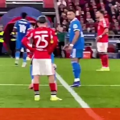 Benfica divulga novas imagens sobre alegações entre jogadores do Real Madrid