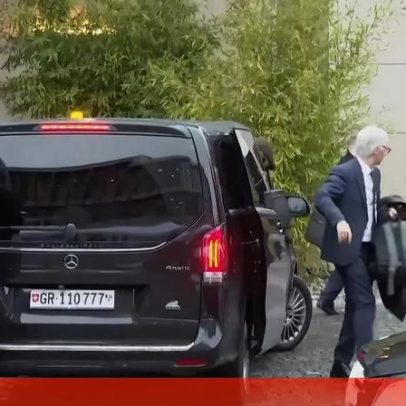 Delegação russa chega a Genebra para o segundo dia de negociações com a Ucrânia