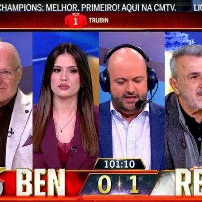 CMTV lidera audiências durante Benfica-Real Madrid