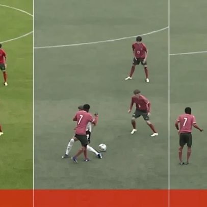 Finta de José Garrafa em Alemanha-Portugal sub-16 promete destacá-lo mundialmente