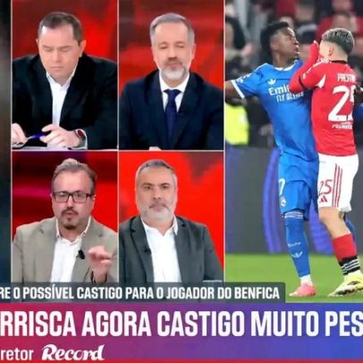 Vítor Pinto imita incidente Prestianni-Vinícius queixa e castigo de 10 jogos
