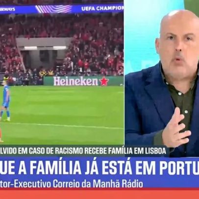 Familiares próximos de Prestianni viajam para Lisboa para acompanhar a situação