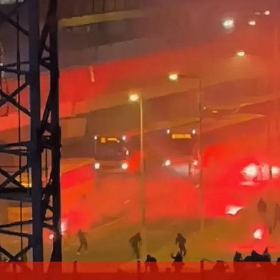Confrontos entre ultras de Sporting e Benfica perto de Alvalade antes do dérbi