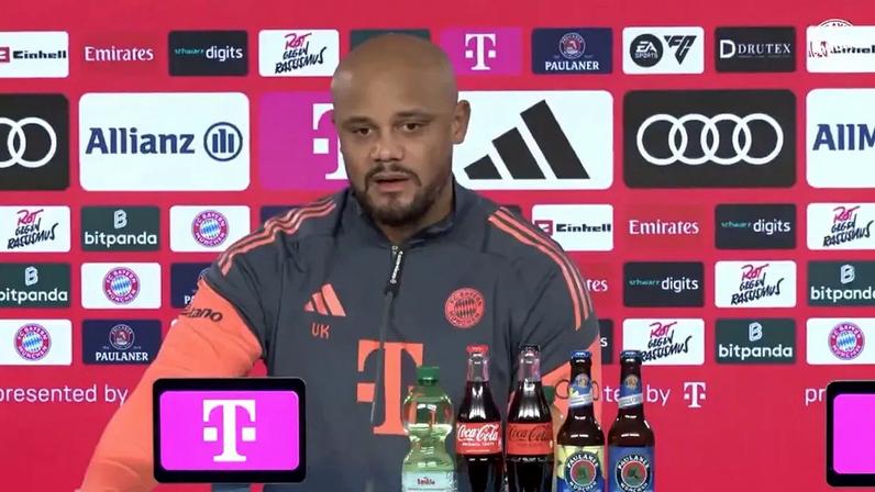 Vincent Kompany, treinador do Bayern Munique, não passou ao lado da polémica que marcou o Benfica-Real Madrid no Estádio da Luz.