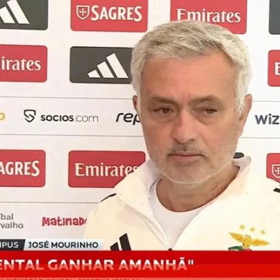 Mourinho afirma manter foco em FC Porto e Sporting, não Gil Vicente e Sp. Braga