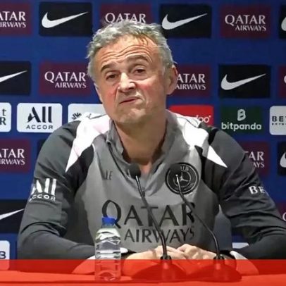 Luis Enrique reage ao caso Prestianni-Vinícius com relutância e caretas