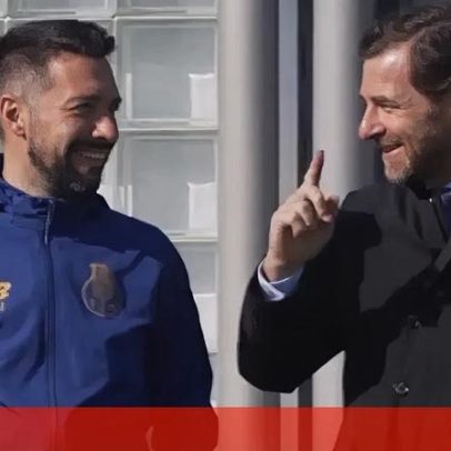 Villas-Boas com a equipa no penúltimo treino antes do Rio Ave