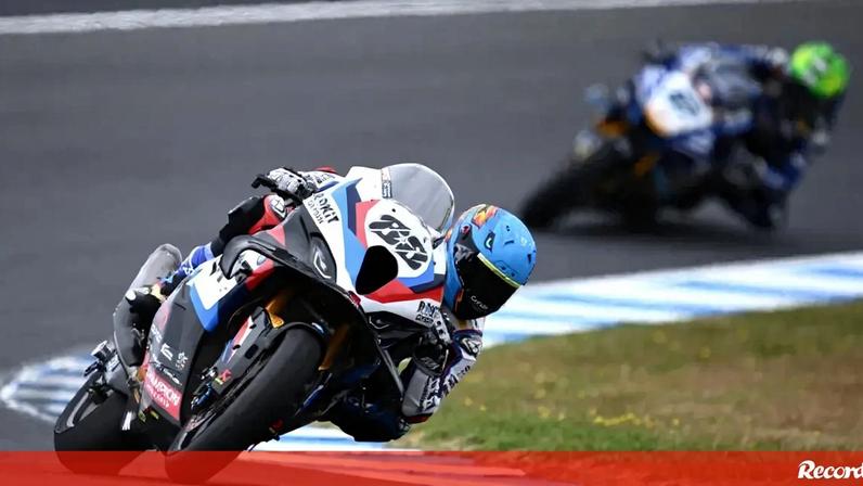 Miguel Oliveira na estreia no Mundial de Superbikes