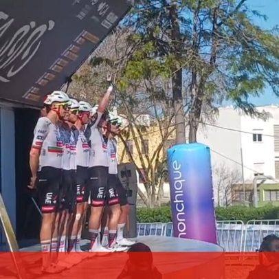 Apoio sólido a João Almeida e à armada portuguesa da Emirates na Volta ao Algarve