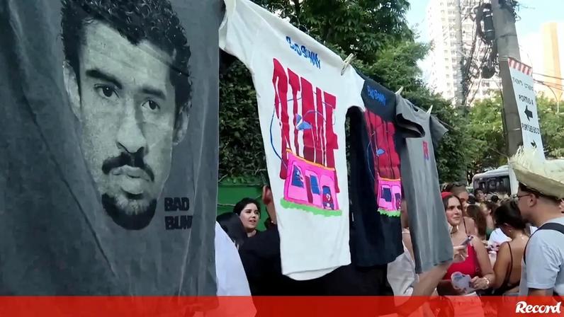 Bad Bunny estreia-se em palco no Brasil