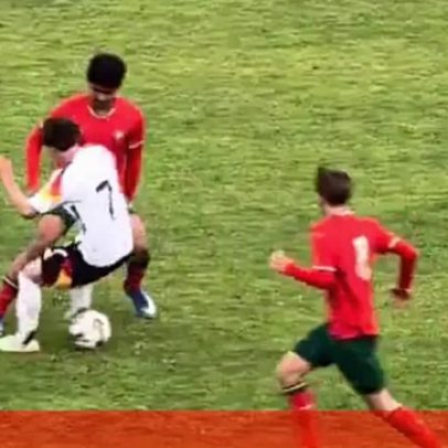 Cristianinho faz túnel no Torneio do Algarve e gera reação