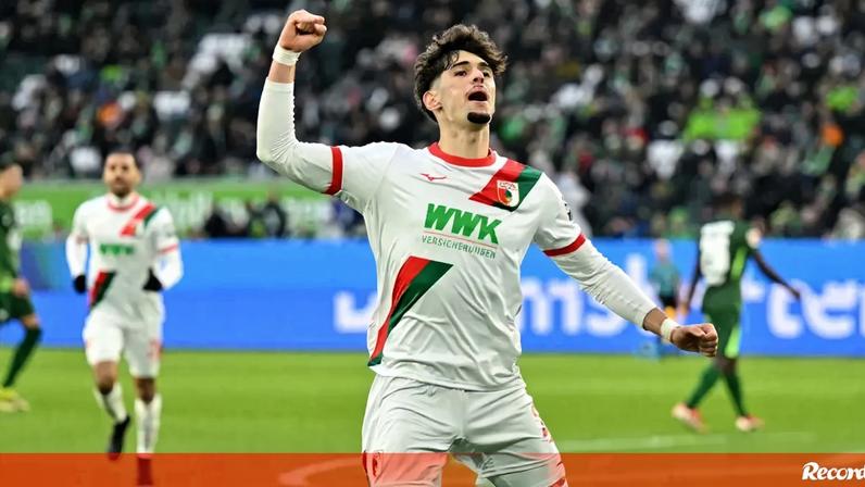 Rodrigo Ribeiro estreou-se a marcar diante do Wolfsburgo