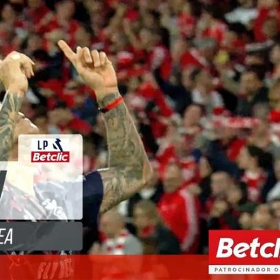 Barrenechea estreia-se a marcar pelo Benfica no campeonato