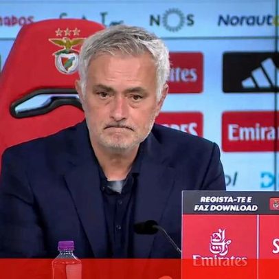 Mourinho: não acreditaria que o lateral esquerdo do Benfica tem 17 anos