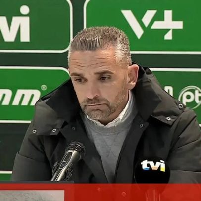 Rui Borges: a história do jogo foi Sporting do início ao fim