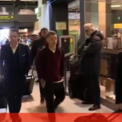 Viagem do Benfica a Madrid com Prestianni na comitiva, argentino foi aplaudido