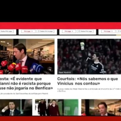 Rui Costa defende Prestianni; Pote complica o onze do Sporting