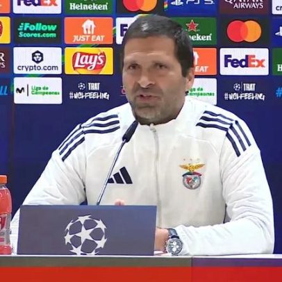 Benfica sem Mourinho: Tralhão diz perder líder por situação injusta