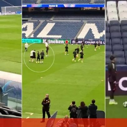 Benfica treina no Bernabéu com Rui Costa, Mário Branco e Lukebakio