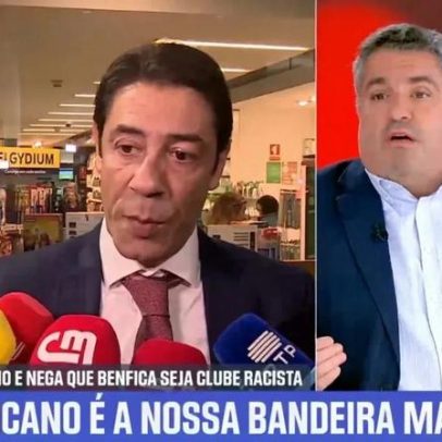 Rui Costa comenta o caso Prestianni à porta da farmácia do aeroporto