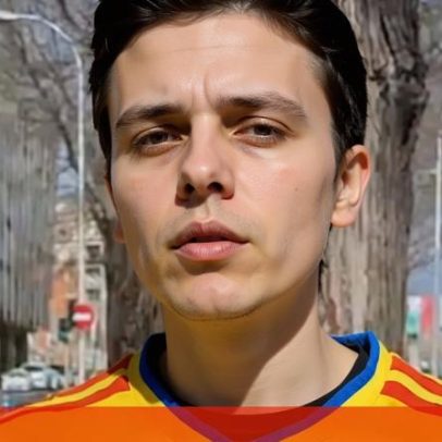 Sósia de Richard Ríos surge em Madrid