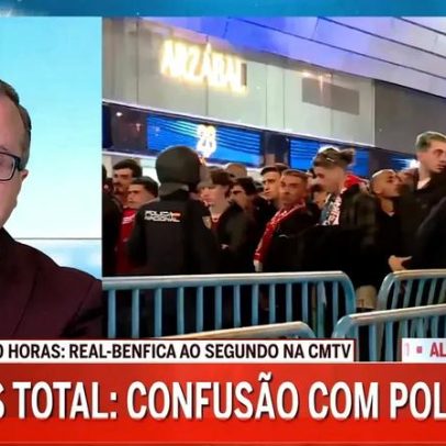 Vítor Pinto denuncia coerção de crianças a tirar camisolas do Benfica sob ameaça