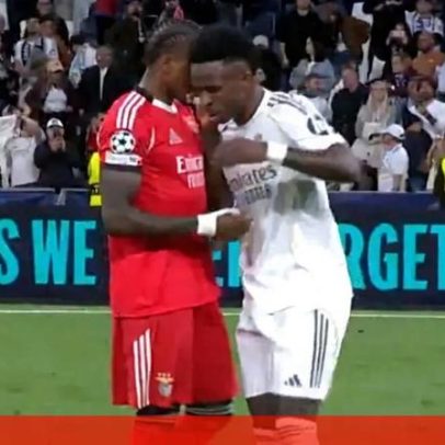 Lopes Cabral pediu camisola a Vinícius após o Real Madrid-Benfica