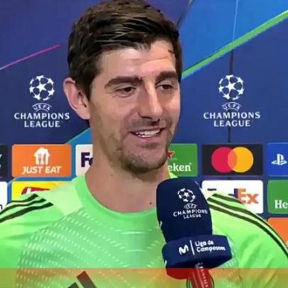 Courtois comenta saída do Man. City e volta a desejar defrontar o Sporting