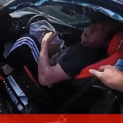 Polícia revela imagens do acidente de carro do ex-presidente da WWE Vince McMahon