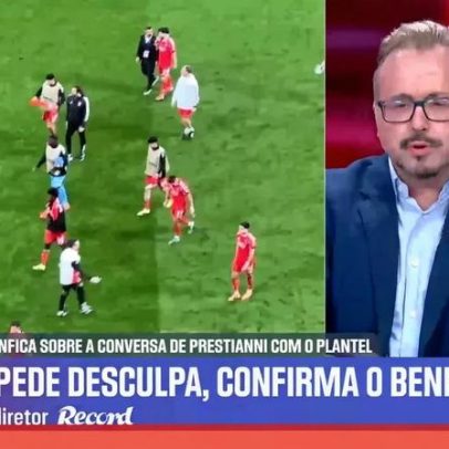 Vítor Pinto adapta lema de Amorim onde vai Prestianni, não vão todos do Benfica