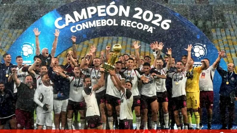 Lanús conquista Supertaça sul-americana