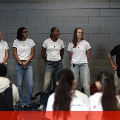 Jogadoras do Sporting partilham convívio com crianças