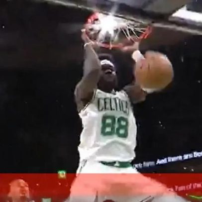 Neemias Queta soma oito pontos na vitória dos Celtics sobre os Nets